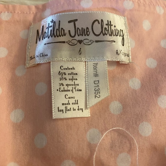 Matilda Jane bundle with Size 6 floral and fruit dress and bloomers. - Picture 6 of 8